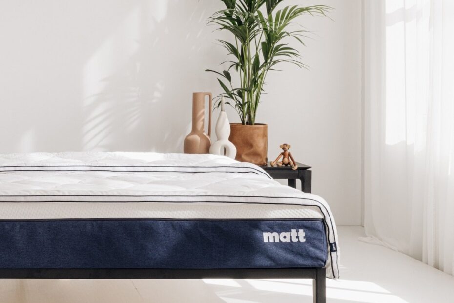 Matelas Matt Sleeps – 6 niveaux de fermeté ajustables